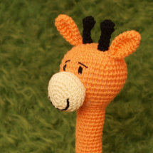 Žirafa Amálka oranžová