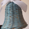 Pedigový zvonek velký - modře mořený