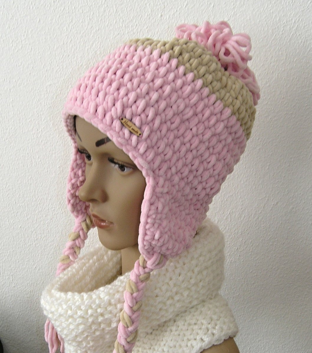 HÁČKOVANÁ UŠANKA - dětská