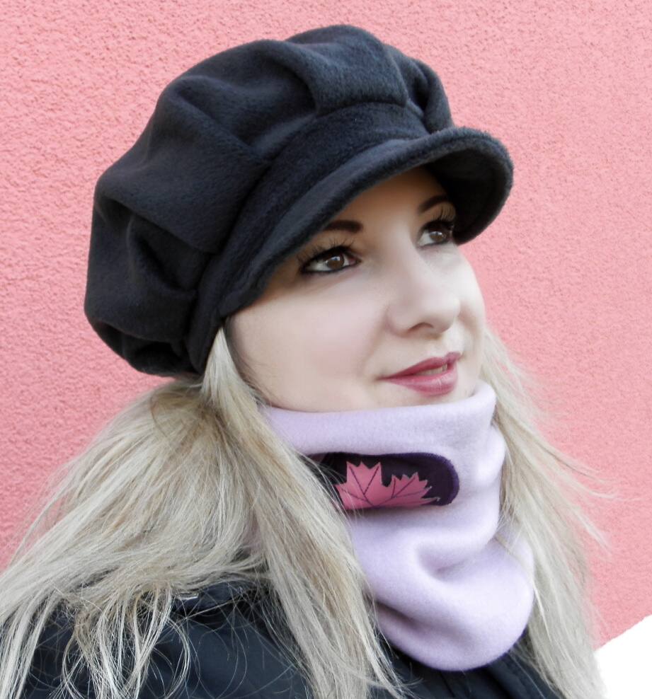 bekovka ,kšiltovka,flees  ČERNÁ ANTIPEELING