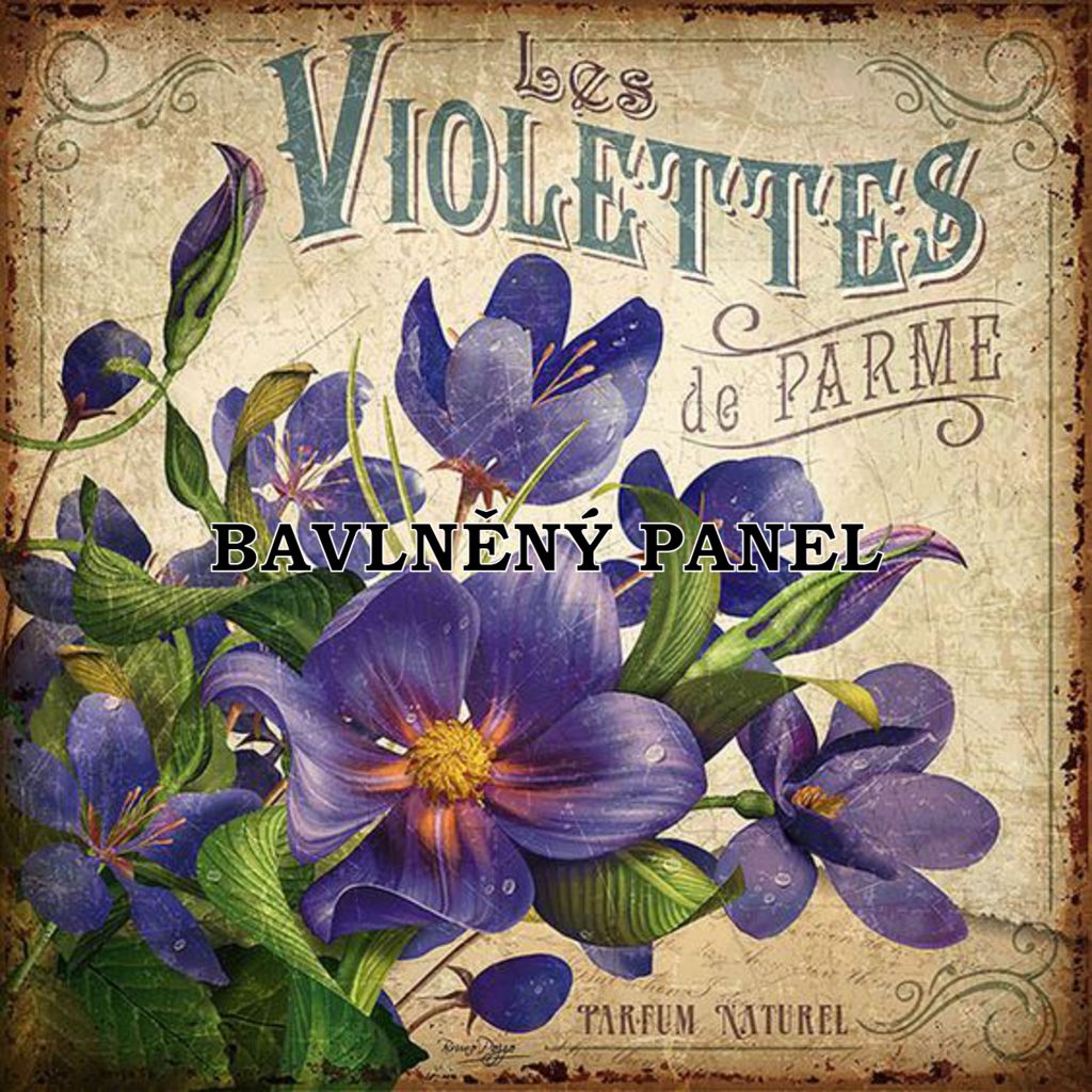 BAVLNĚNÝ PANEL - digitální tisk -  PB285