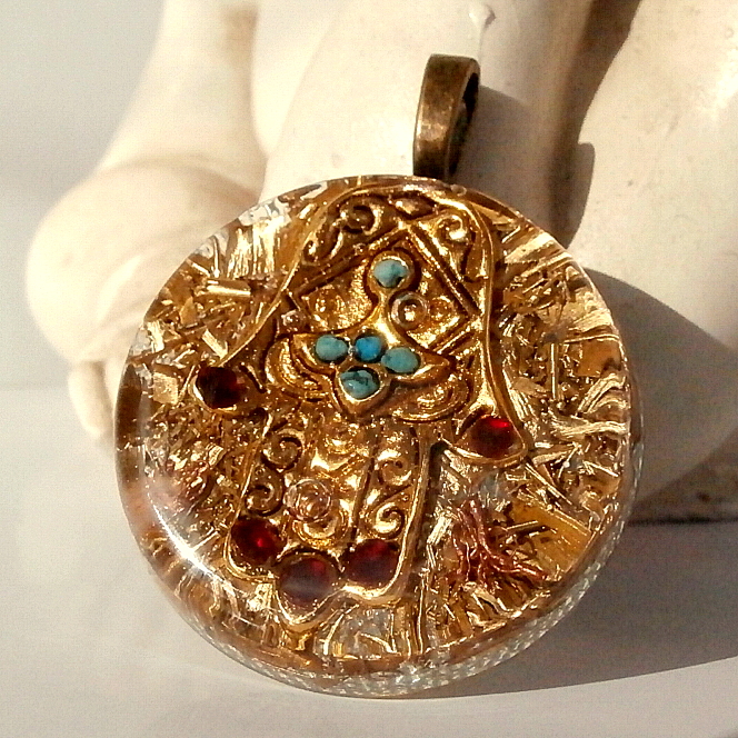 ORGONIT *Ruka Fatimy* zlatá