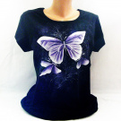 fialový motýlci vel-L