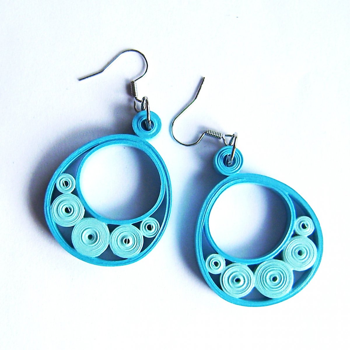 Kruh v kruhu - modrý