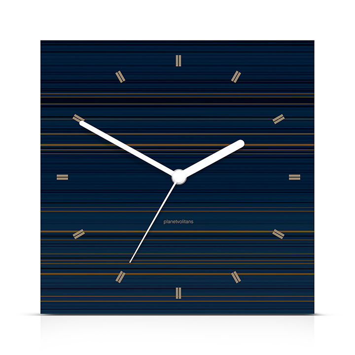 Lines Deep deep blue