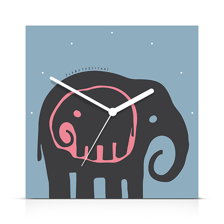 Kids Elephant Mum Blue