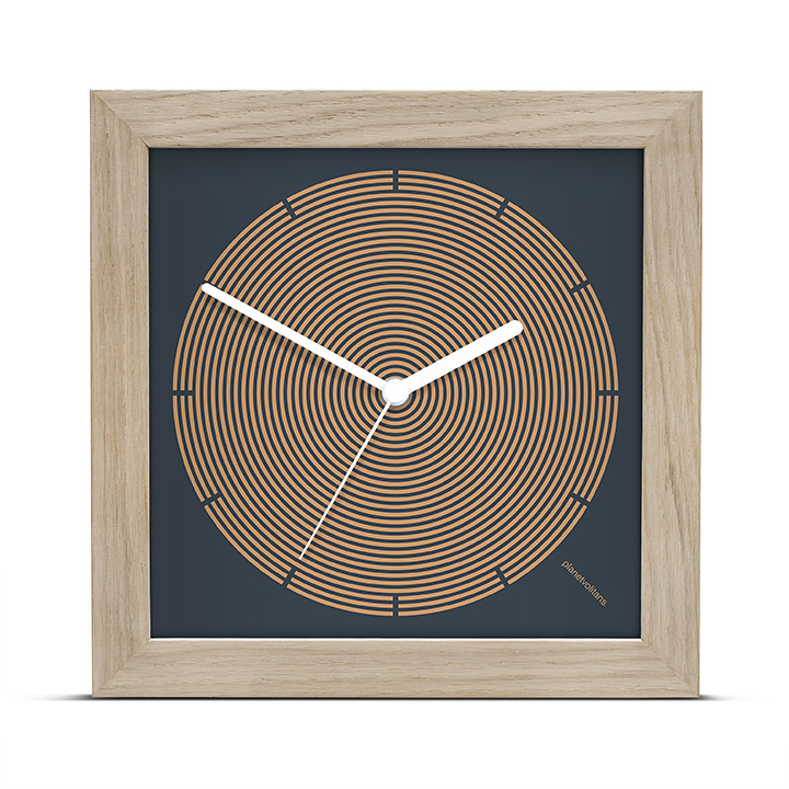 Fine Oak Moare Target Brown