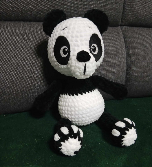 Muchlací medvídek panda