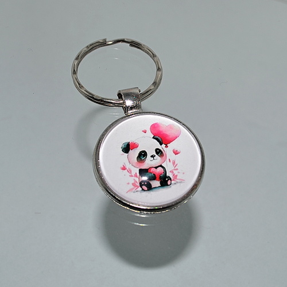 Přívěsek na klíče - panda (0100)