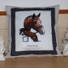 Polštářek s obrázkem koně 40x40 cm