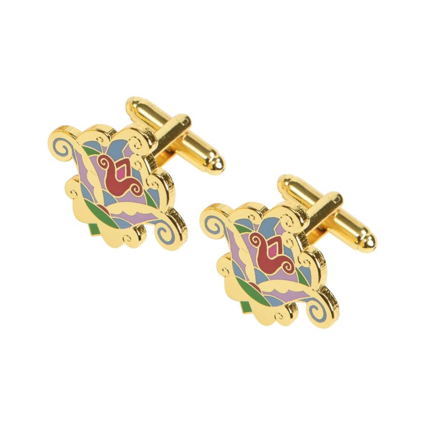 Manžetové knoflíčky s motivem slovanského kvítku