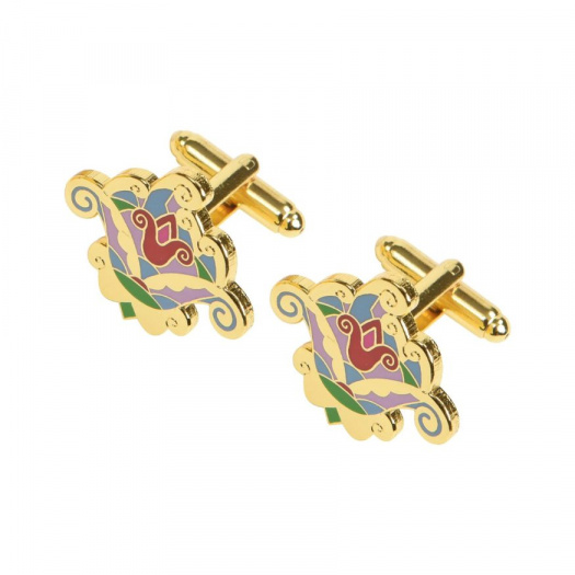 Manžetové knoflíčky s motivem slovanského kvítku