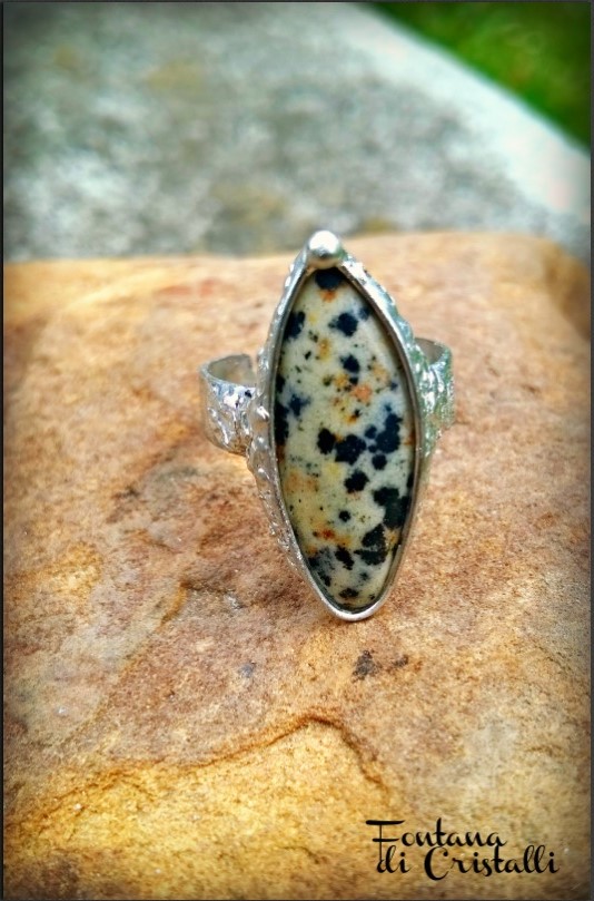 Prsten Jaspis Dalmatin Simple
