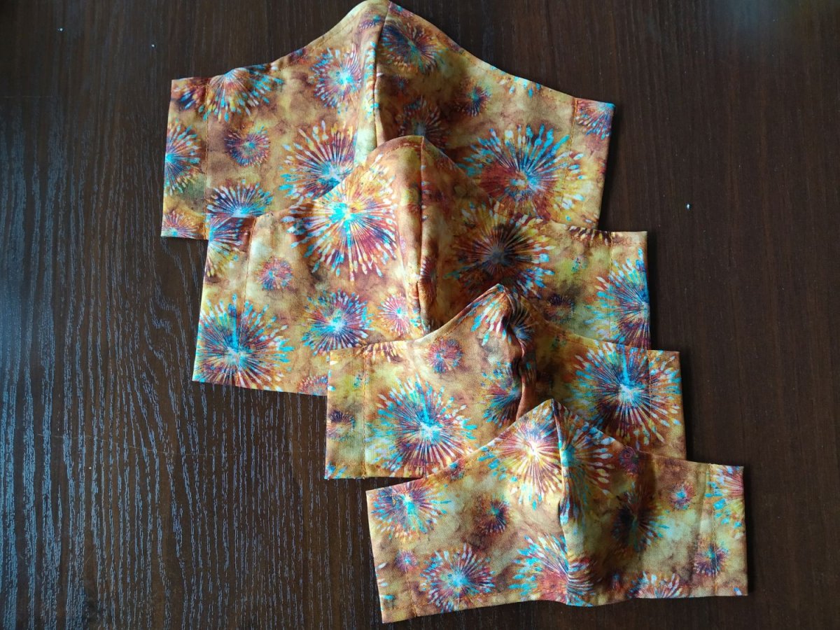 Jednovrstvá rouška rodinná