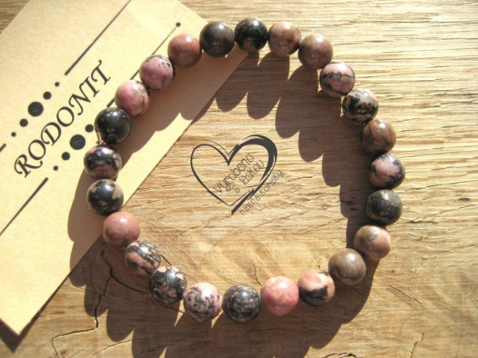 Náramek Rodonit 8mm