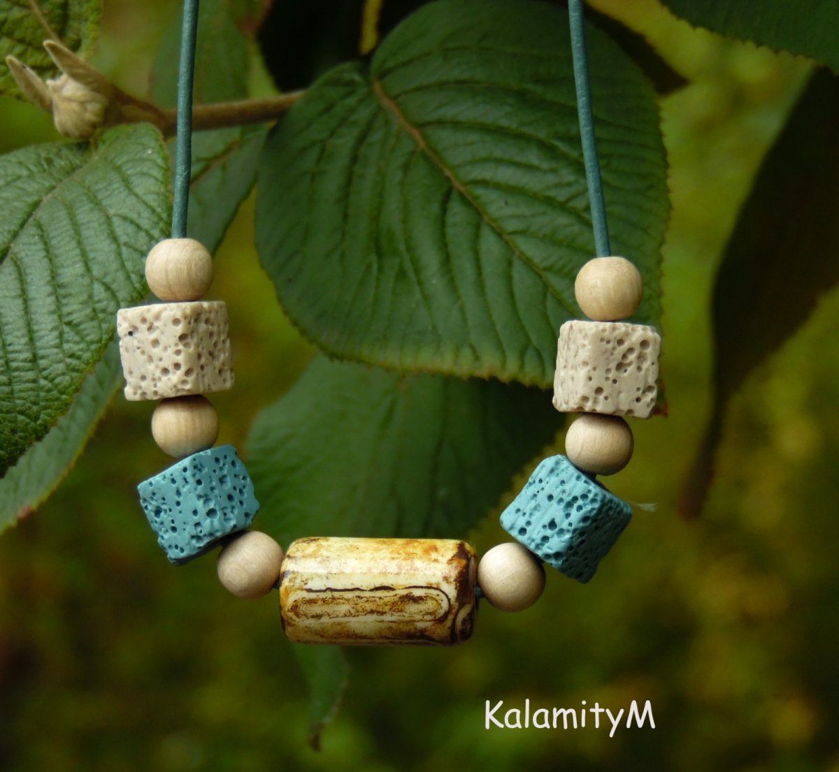 Seashore - lávový náhrdelník