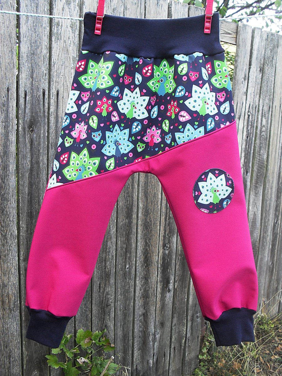 Softshellové kalhoty-turky