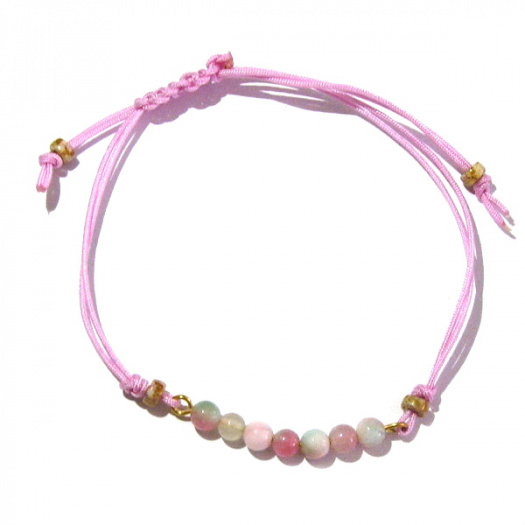 Náramek, Simple Rose Morganit