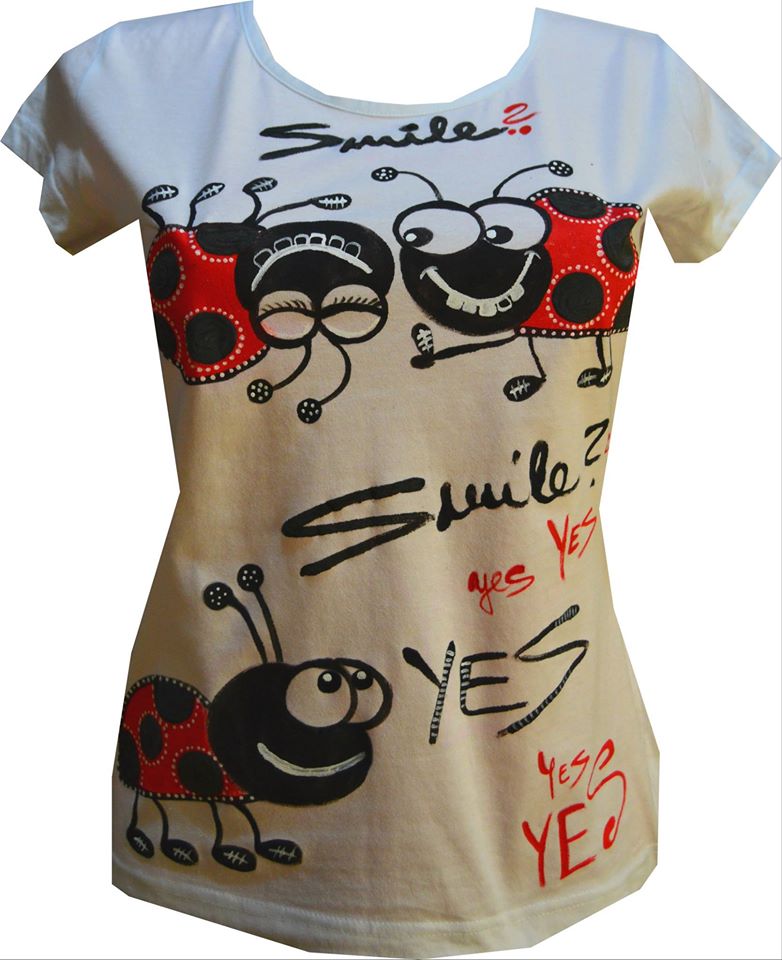 SMILE - tričko dámské