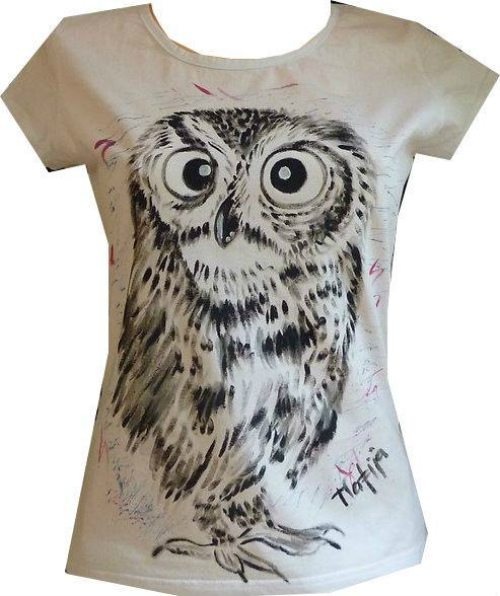 SOVÍ KUKUČ - tričko dámské