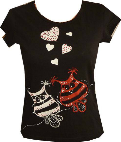 SOVÍ VÁBENÍ - tričko dámské