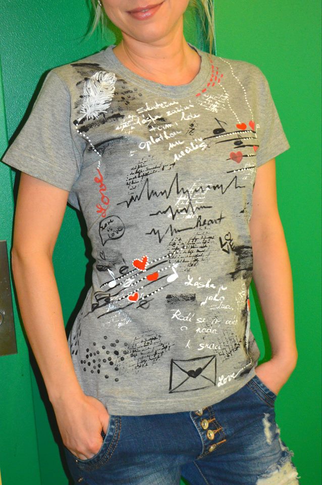 SRDEČNÍ ZÁLEŽITOST - tričko dámské