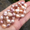 Nejvzácnější mořské perly 15 mm v elegantním náhrdelníku 48 cm