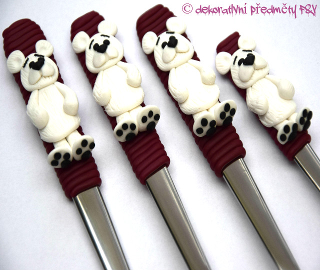 Dětský příbor - lední medvěd