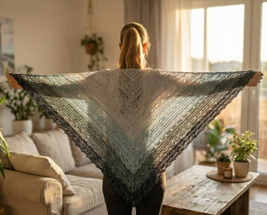 Trojúhelníkový šátek SiS Love