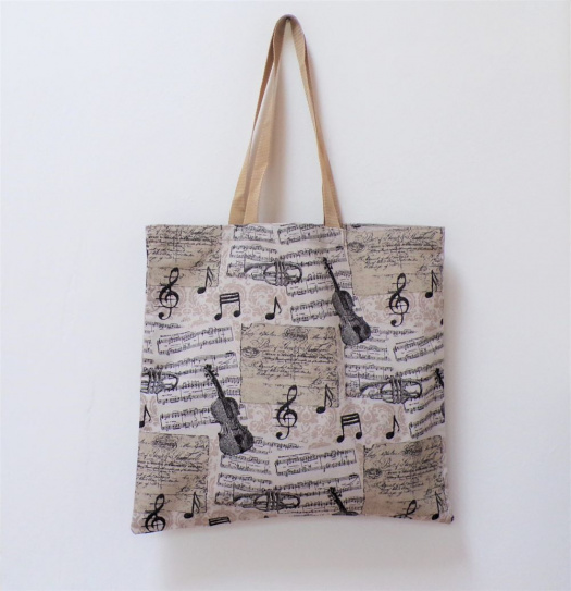 Nákupní taška - hudební motiv