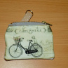 Klíčenka - vintage kolo s růžičkami