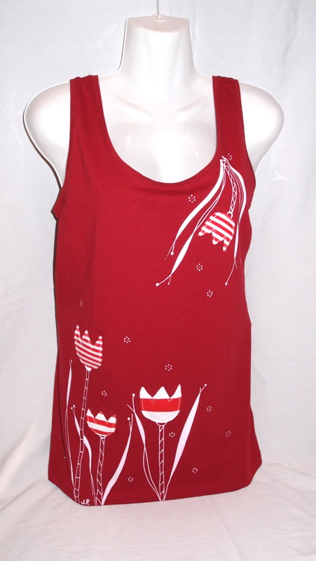 TULIPÁNOVÉ TÍLKO (L) - tílko, top