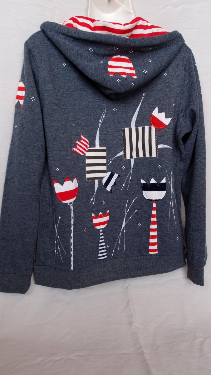 TULIPÁN NÁMOŘNÍKEM (L) - dámská mikina