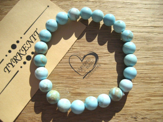Náramek Tyrkenit 8mm