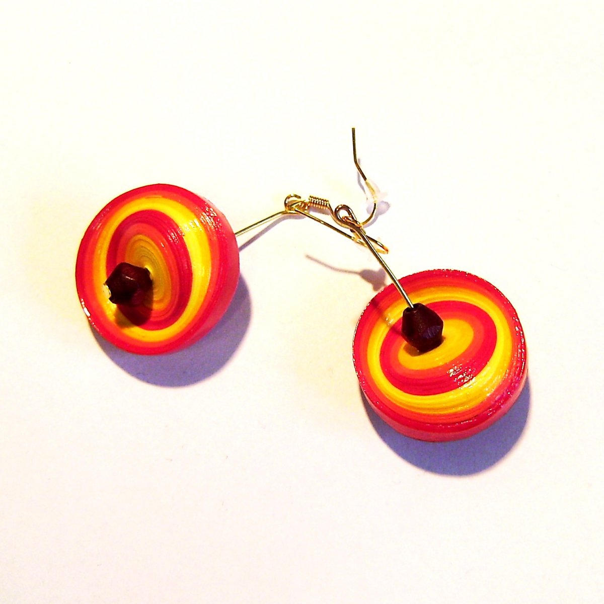 Červeno-žluté ufo disky