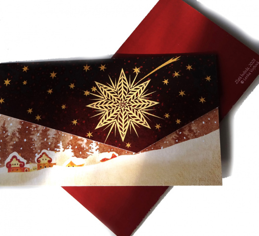 Darovací obálka - ZLATÁ HVĚZDA I