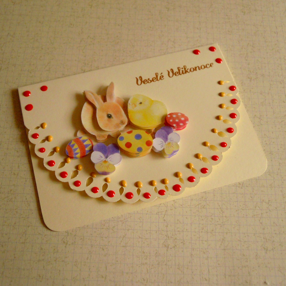 Velikonoční blahopřání VE-10