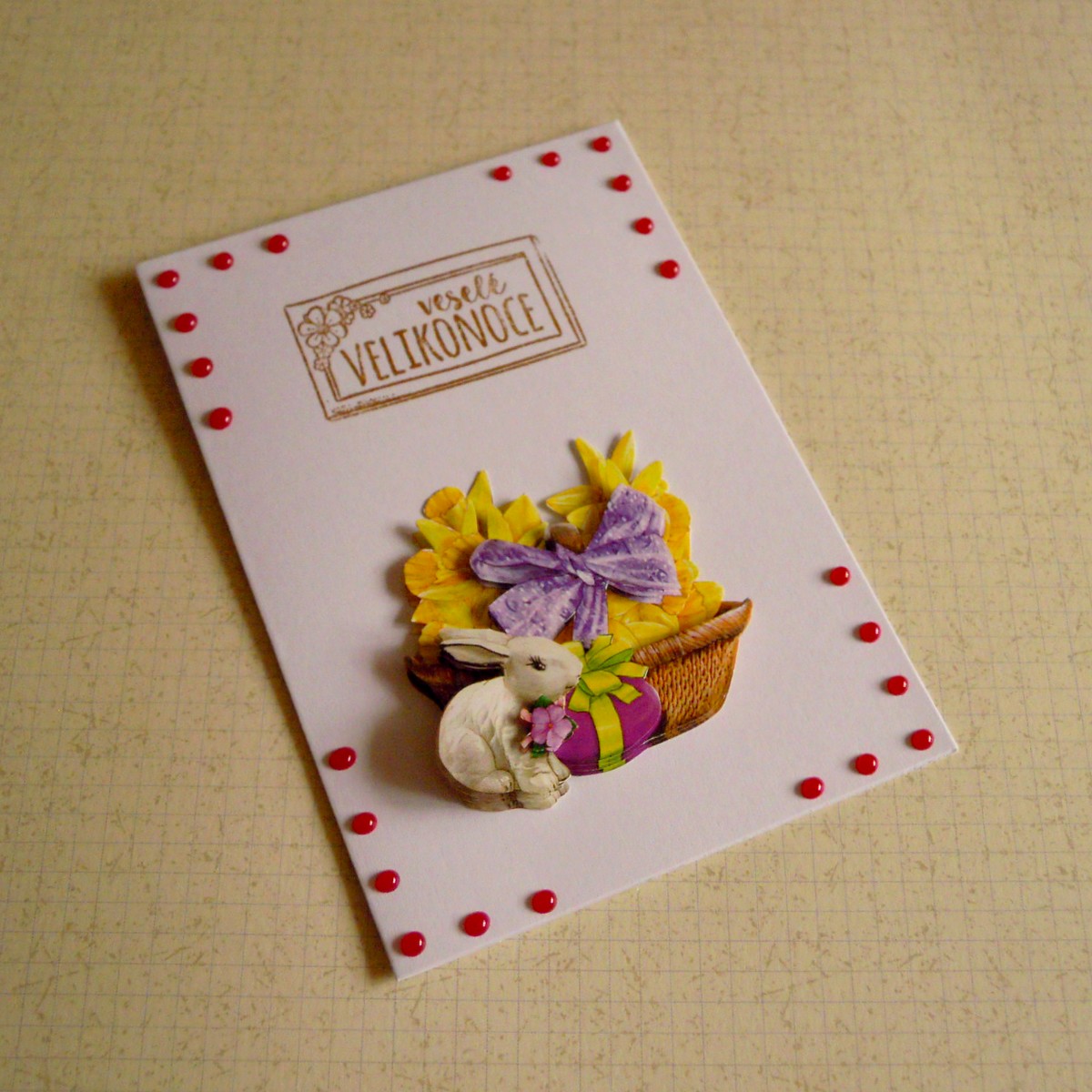 Velikonoční blahopřání VE-17