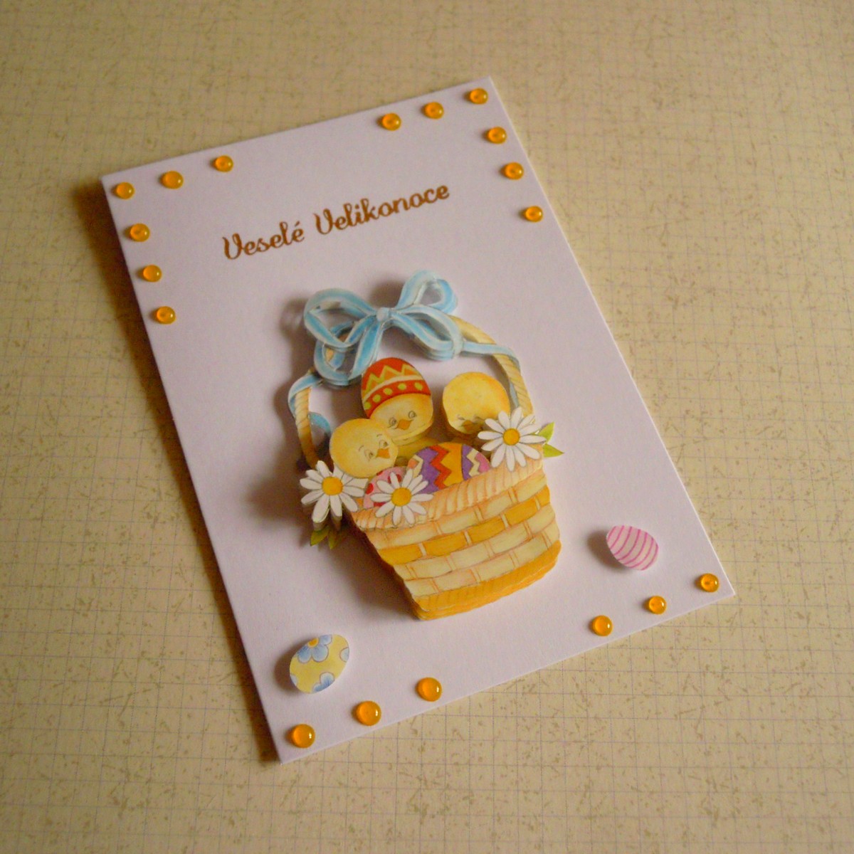 Velikonoční blahopřání VE-7a