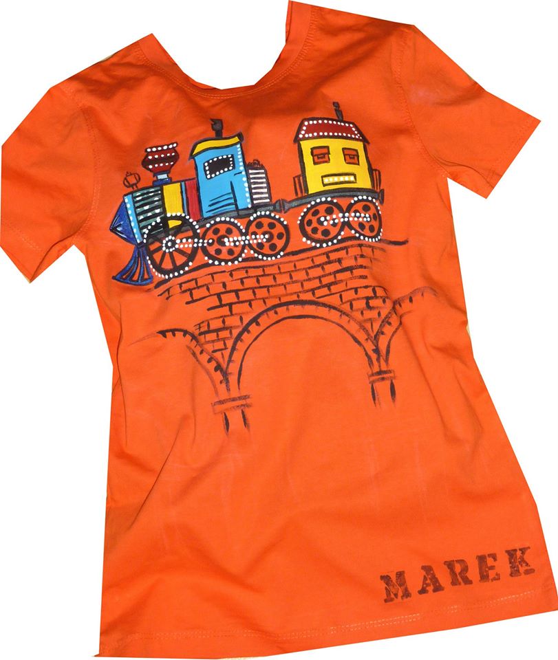 VLAK - tričko dětské