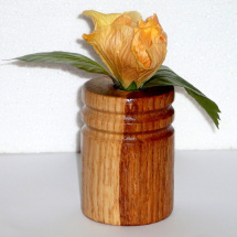 Dřevěná váza  03 - dub
