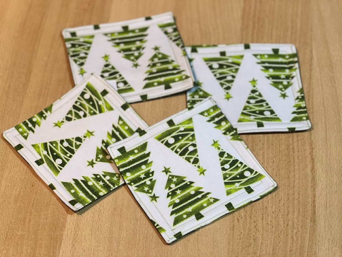 Vánoční prostírání - podkafíčka