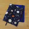 Obal na knihu - výška 21,5 cm - vesmír