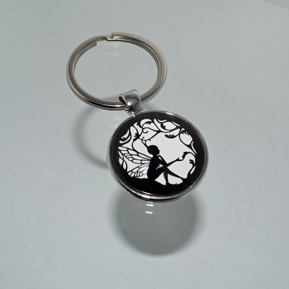 Přívěsek na klíče - víla (0049)