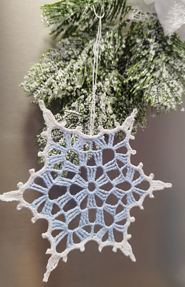 Vločka háčkovaná