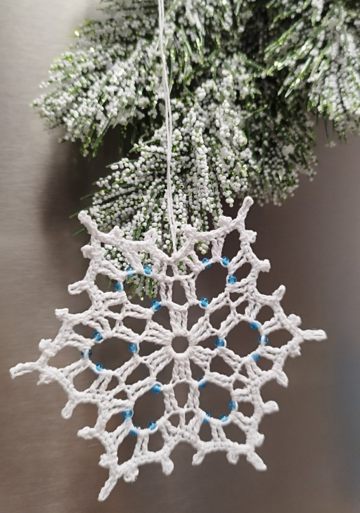 Vločka háčkovaná