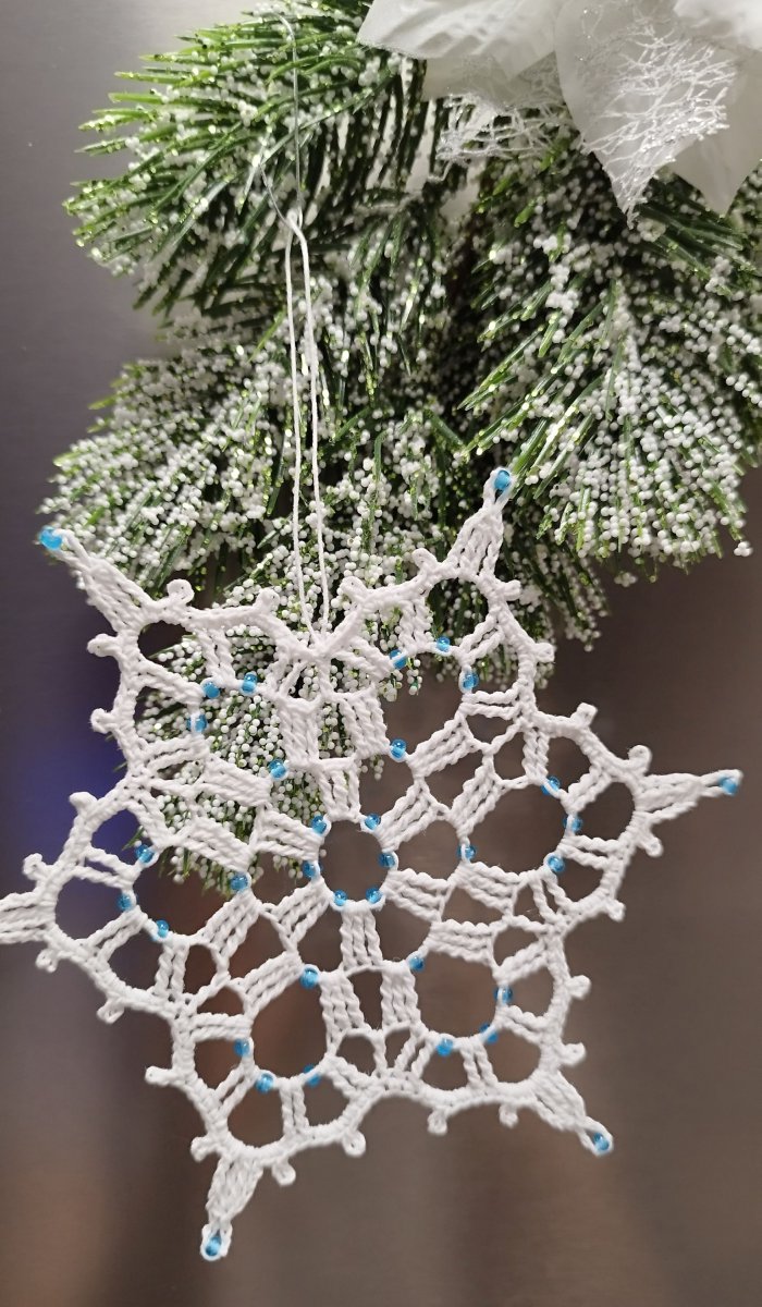 Vločka háčkovaná