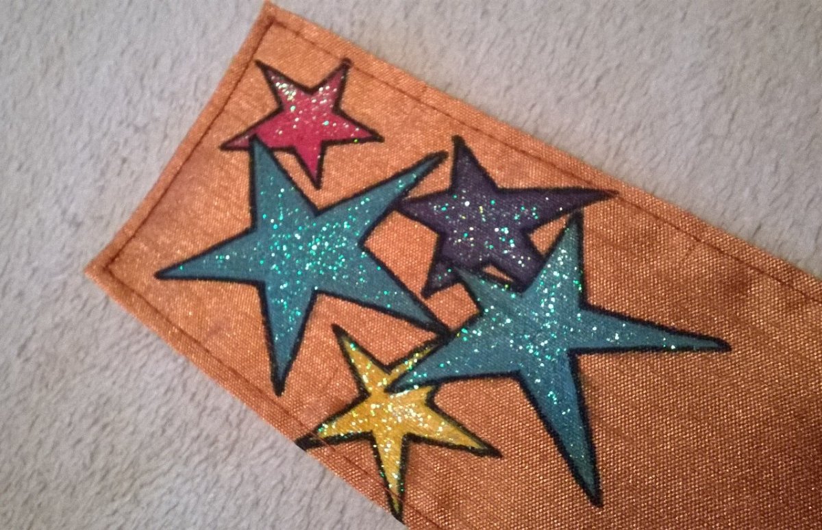 Záložka do knihy "Třpytivé hvězdičky"