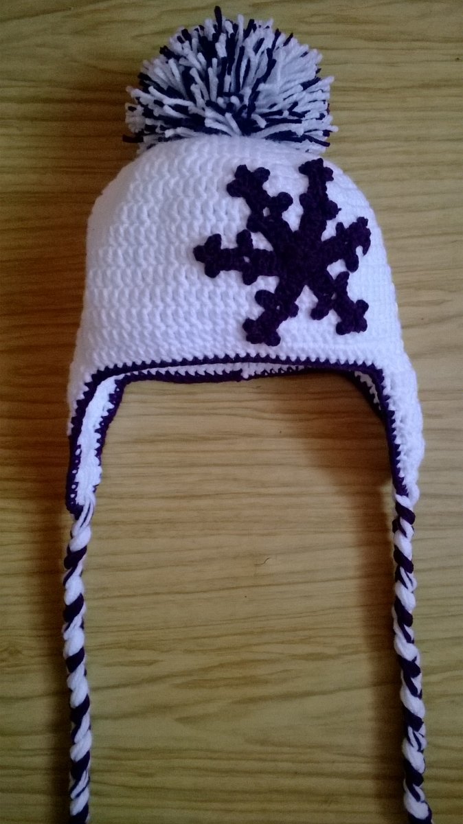 Háčkovaná ušanka