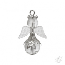 Korálkový andělíček pro štěstí S (KO155)